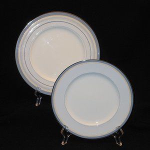 Luncheon & salad plate. Noritake ambience JAVA GRAPHITE SWIRL 9313